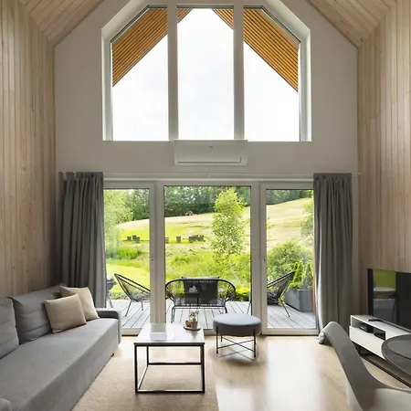 度假居 Hill & Chill - Nowoczesne Stodoly Ze Strefa Spa, Balia, Sauna