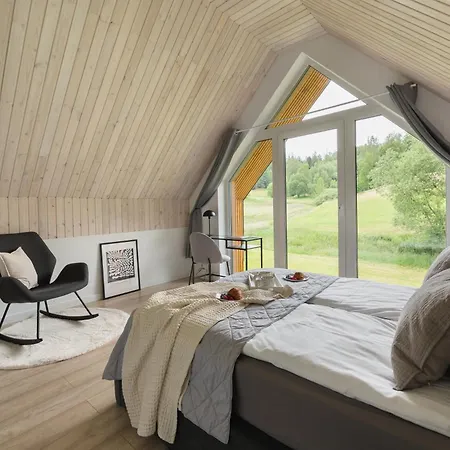 Hill & Chill - Nowoczesne Stodoly Ze Strefa Spa, Balia, Sauna 度假居 库多瓦-兹德鲁伊