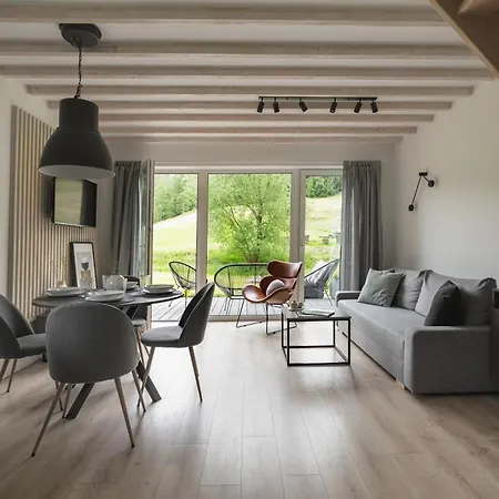 בית נופש Hill & Chill - Nowoczesne Stodoly Ze Strefa Spa, Balia, Sauna *