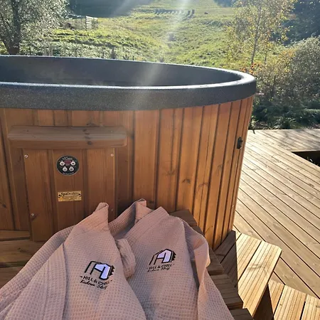 Hill & Chill - Nowoczesne Stodoly Ze Strefa Spa, Balia, Sauna