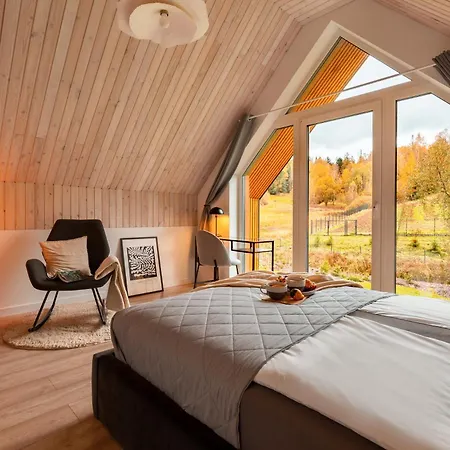 Hill & Chill - Nowoczesne Stodoly Ze Strefa Spa, Balia, Sauna