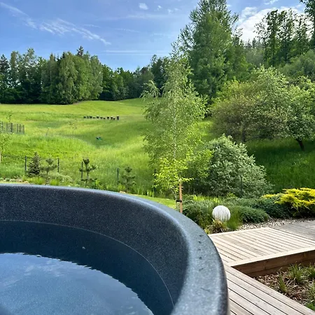 Hill & Chill - Nowoczesne Stodoly Ze Strefa Spa, Balia, Sauna * Kudowa Zdroj