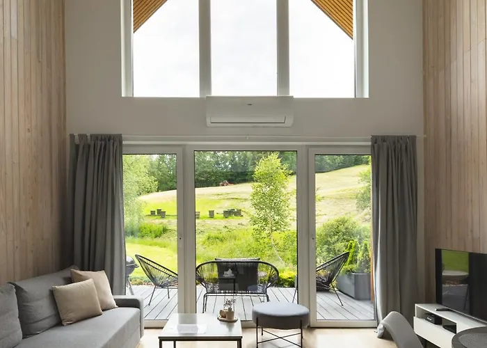 Holiday home Hill & Chill - Nowoczesne Stodoly Ze Strefa Spa, Balia, Sauna