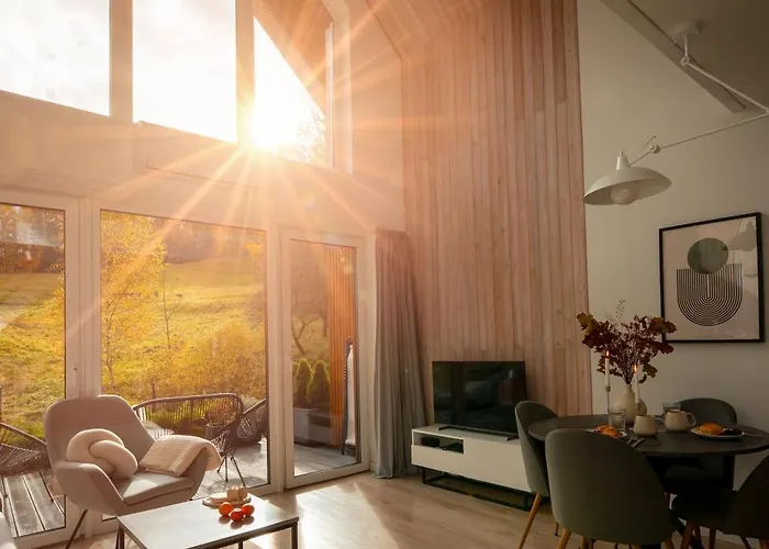 Holiday home Hill & Chill - Nowoczesne Stodoly Ze Strefa Spa, Balia, Sauna *