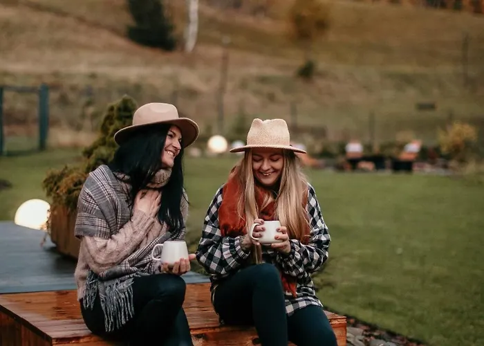 Holiday home Hill & Chill - Nowoczesne Stodoly Ze Strefa Spa, Balia, Sauna