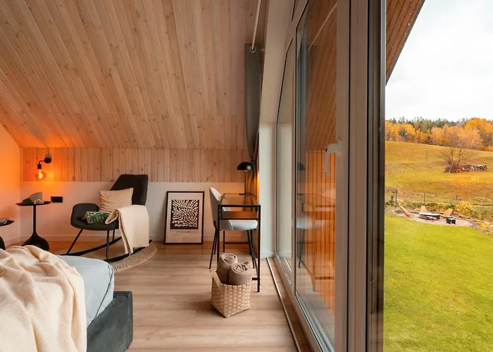 Hill & Chill - Nowoczesne Stodoly Ze Strefa Spa, Balia, Sauna