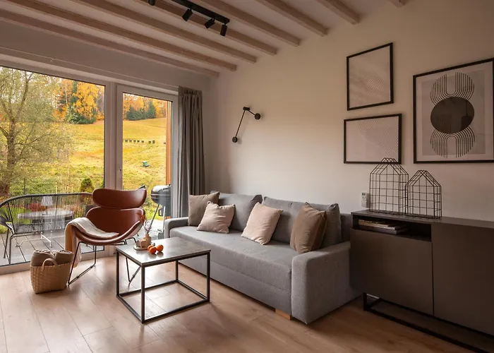 Hill & Chill - Nowoczesne Stodoly Ze Strefa Spa, Balia, Sauna * Kudowa Zdroj